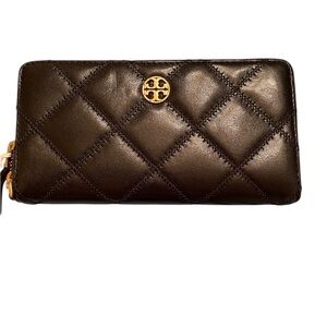 Tory Burch Willa 168687 Zip Continental Wallet With Card Case New With Tags